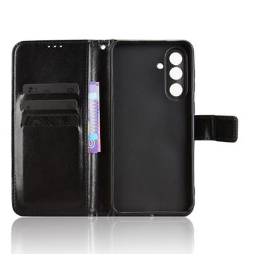 Samsung Galaxy M56 Pung Etui med Stativ - sort