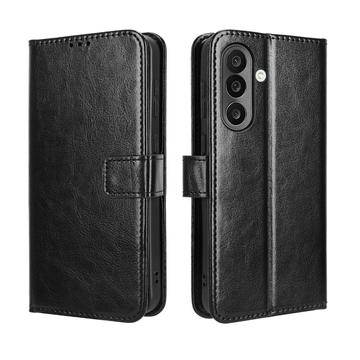 Samsung Galaxy M56 Pung Etui med Stativ - sort