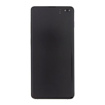 Samsung Galaxy S10+ Skærm & Frontcover GH82-18849B - Hvid