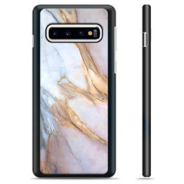 Samsung Galaxy S10 Beskyttende Cover - Elegant Marmor