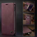 Samsung Galaxy S10e Caseme 013 Series Pung - Rød