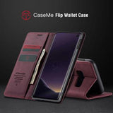 Samsung Galaxy S10e Caseme 013 Series Pung - Rød