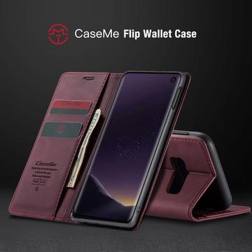 Samsung Galaxy S10e Caseme 013 Series Pung - Rød