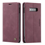 Samsung Galaxy S10e Caseme 013 Series Pung - Rød