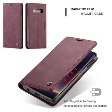 Samsung Galaxy S10e Caseme 013 Series Pung - Rød