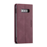 Samsung Galaxy S10e Caseme 013 Series Pung - Rød