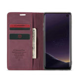 Samsung Galaxy S10e Caseme 013 Series Pung - Rød