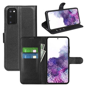 Samsung Galaxy S20 5G Pung Taske med Magnetisk Lukning - Sort