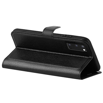 Samsung Galaxy S20 5G Pung Taske med Magnetisk Lukning - Sort
