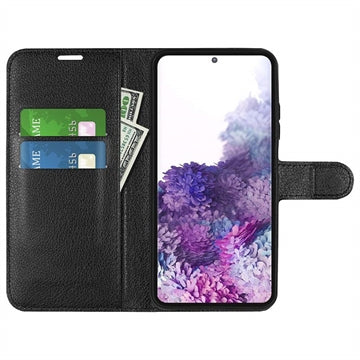 Samsung Galaxy S20 5G Pung Taske med Magnetisk Lukning - Sort