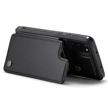 Samsung Galaxy S20 FE 5G/S20 FE 2022 Caseme C22-etui RFID-kortpung - Sort