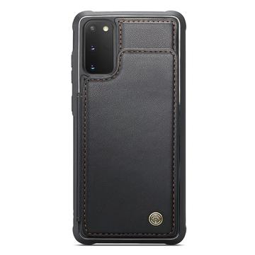 Samsung Galaxy S20 FE 5G/S20 FE 2022 Caseme C22-etui RFID-kortpung - Sort