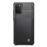 Samsung Galaxy S20 FE 5G/S20 FE 2022 Caseme C22-etui RFID-kortpung - Sort
