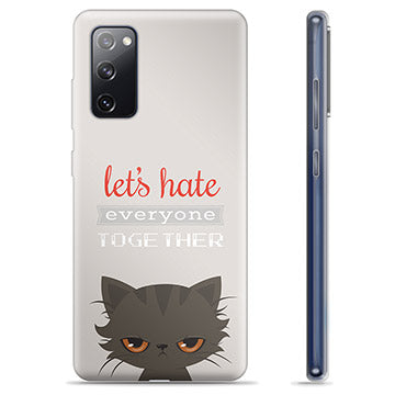 Samsung Galaxy S20 FE TPU Cover - Vred Kat