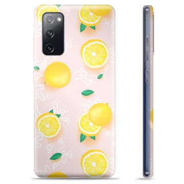 Samsung Galaxy S20 FE TPU Cover - Citron Mønster