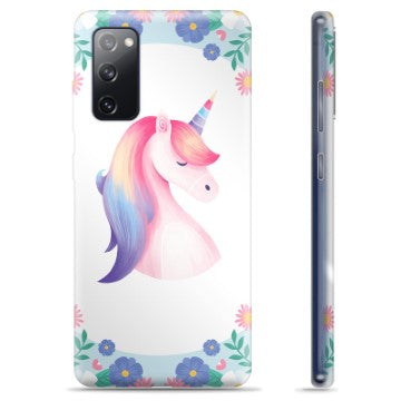 Samsung Galaxy S20 FE TPU Cover - Enhjørning