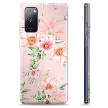 Samsung Galaxy S20 FE TPU Cover - Vandfarveblomster
