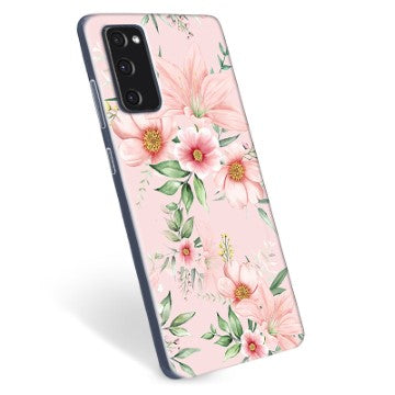 Samsung Galaxy S20 FE TPU Cover - Vandfarveblomster