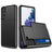 Samsung Galaxy S21 5G Hybrid Cover med Glidende Kortslot - Sort