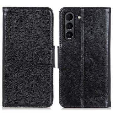 Samsung Galaxy S21 FE 5G Elegant Series Pung med Stativfunktion - Sort