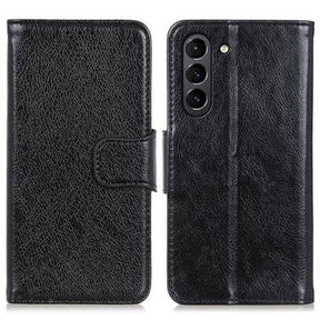 Samsung Galaxy S21 FE 5G Elegant Series Pung med Stativfunktion - Sort
