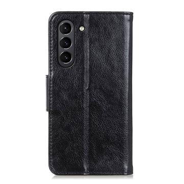 Samsung Galaxy S21 FE 5G Elegant Series Pung med Stativfunktion - Sort