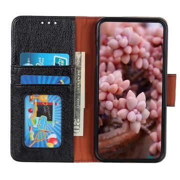 Samsung Galaxy S21 FE 5G Elegant Series Pung med Stativfunktion - Sort