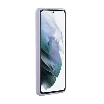 Samsung Galaxy S21 FE 5G TPU Cover med Kortholder - Lilla