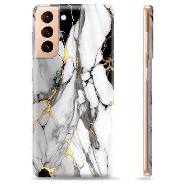 Samsung Galaxy S21+ 5G TPU Cover - Calacatta