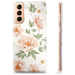 Samsung Galaxy S21+ 5G TPU Cover - Floral