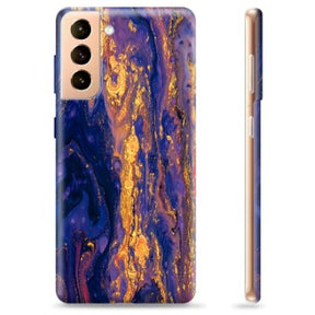 Samsung Galaxy S21+ 5G TPU Cover - Gylden Skumring