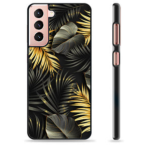 Samsung Galaxy S21 5G Beskyttende Cover - Gyldne Blade