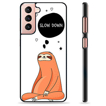 Samsung Galaxy S21 5G Beskyttende Cover - Slow Down