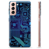 Samsung Galaxy S21 5G TPU Cover - Kredsløbsplade
