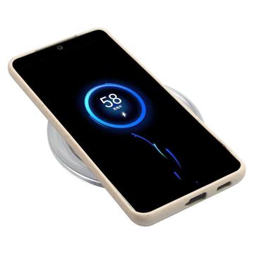 Samsung Galaxy S21 Ultra 5G GreyLime Biologisk Nedbrydeligt Cover - Beige