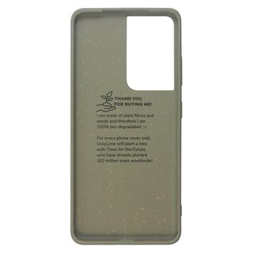 Samsung Galaxy S21 Ultra 5G GreyLime Biologisk Nedbrydeligt Cover - Grøn
