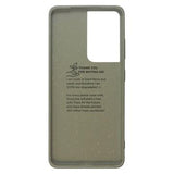 Samsung Galaxy S21 Ultra 5G GreyLime Biologisk Nedbrydeligt Cover - Grøn