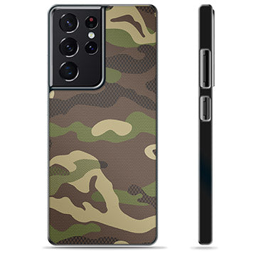 Samsung Galaxy S21 Ultra 5G Beskyttende Cover - Camo