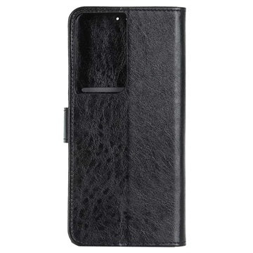 Samsung Galaxy S21 Ultra 5G Pung Taske med Stand - Sort