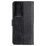 Samsung Galaxy S21 Ultra 5G Pung Taske med Stand - Sort