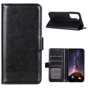 Samsung Galaxy S21 5G Pung med Magnetisk Lukning - Sort