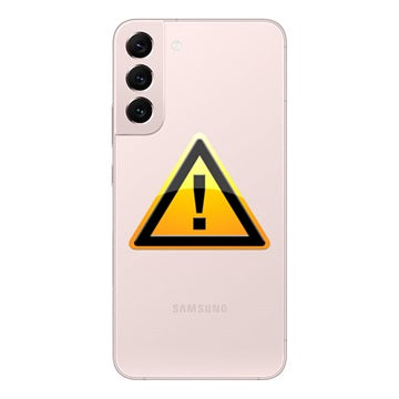 Samsung Galaxy S22+ 5G Bag Cover Reparation - Pink Gold