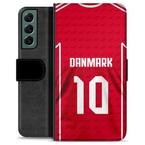 Samsung Galaxy S22+ 5G Premium Flip Cover med Pung - Danmark