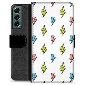 Samsung Galaxy S22+ 5G Premium Flip Cover med Pung - Blinker