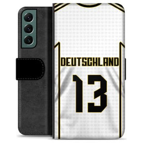 Samsung Galaxy S22+ 5G Premium Flip Cover med Pung - Tyskland