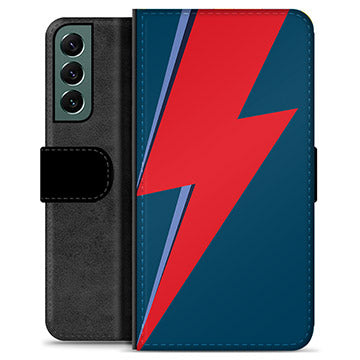 Samsung Galaxy S22+ 5G Premium Flip Cover med Pung - Lyn