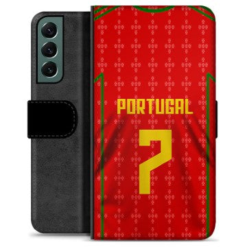 Samsung Galaxy S22+ 5G Premium Flip Cover med Pung - Portugal