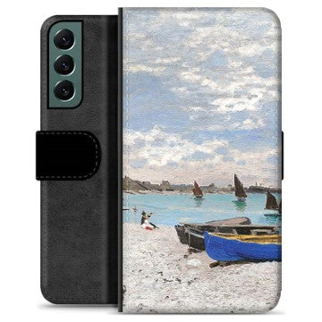 Samsung Galaxy S22+ 5G Premium Flip Cover med Pung - Sainte-Adresse
