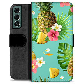Samsung Galaxy S22+ 5G Premium Flip Cover med Pung - Sommer