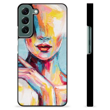 Samsung Galaxy S22+ 5G Beskyttende Cover - Abstrakt Portræt